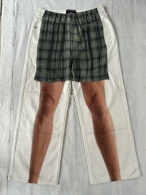 Archive Punk See Thru Denim Jeans Size 32
